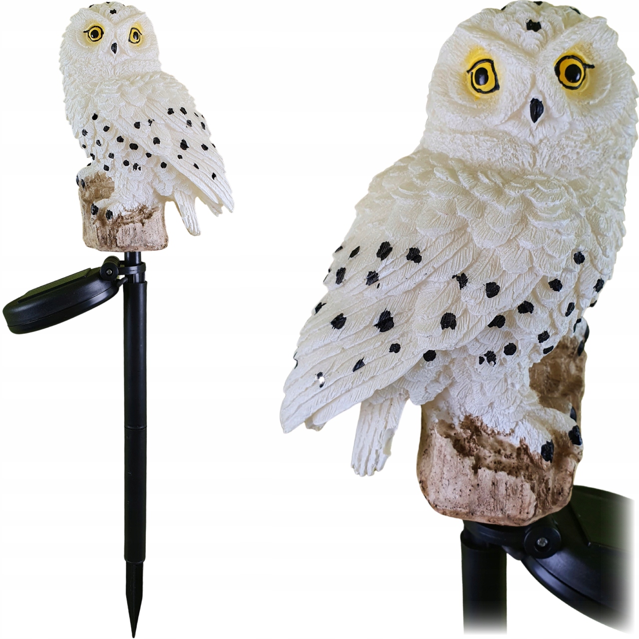 Cortina vstavaná solárna lampa, biela, 43 cm, 1 ks.